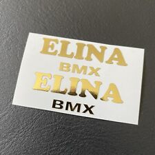 Elina BMX seat decals