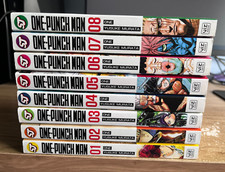 One Punch Man Manga Vol 1-8