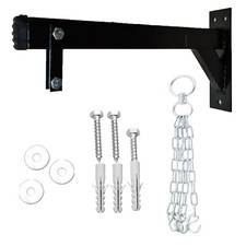 WARX Heavy Duty Punch Bag Wall Bracket Steel Mount Hanging Stand Boxing MMA UFC