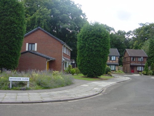 Photo 6x4 brookside - brookside, close