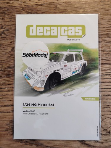 Ayrton senna metro 6r4 - metro, test