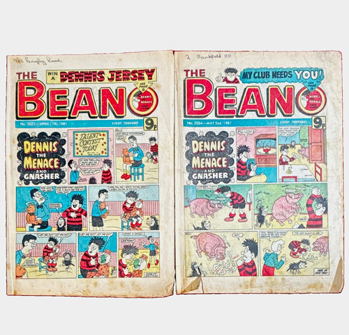 The beano comic book lot - beano,