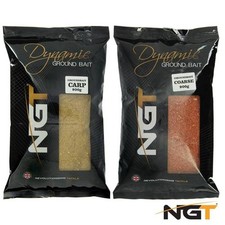 NGT Carp Coarse Fishing Groundbait Ground Bait 2 X 900g Bags ONE OF EACH
