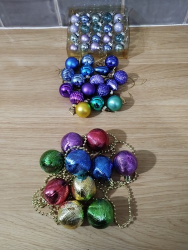 Christmas tree small baubles - christmas,