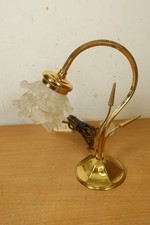 Vintage solid brass floral - solid,