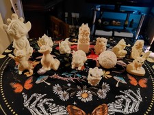 Large Ivory Nut Carving Figure