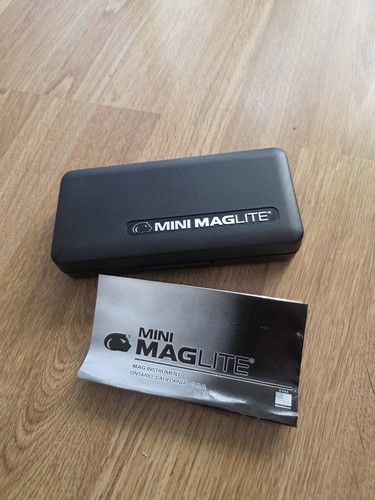 Empty mini maglight box with - mini,