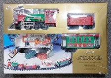 Dazzlers Vintage Christmas Train Set with Remote Control - Smoke Music Lights