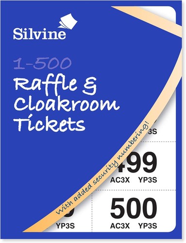 Pack 500 raffle and - 1,