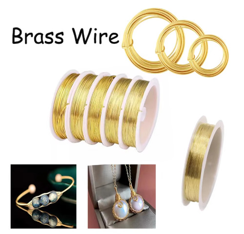 Soft brass wire - wire, 0.1mm-3mm