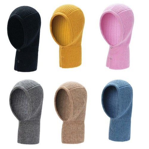 Knitted balaclava hat scarf - knitted,