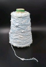 Knoll 2ply Cone Pale Blue & White  Alnwick 100% Pure New Wool 308g  UK Origin 