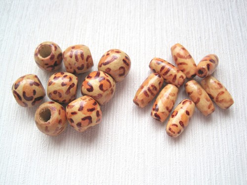 Leopard print wood - 8, dread