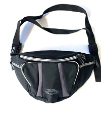 Trespass Dax Black Bum Bag