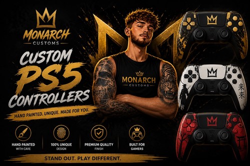 Custom ps5 controller hand - controller,