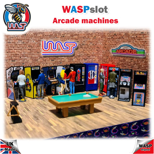 Arcade machines figures - &,