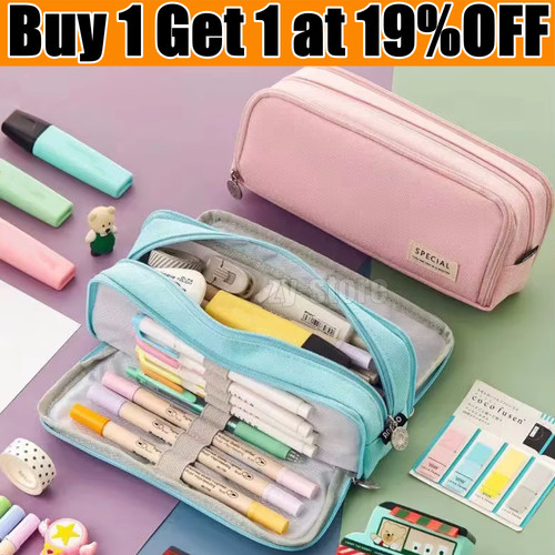 Big capacity pencil case large - big,