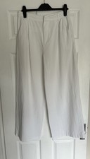 Zara Women’s white wide leg Trousers, size M