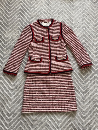 Gucci tweed set blazer - tweed,