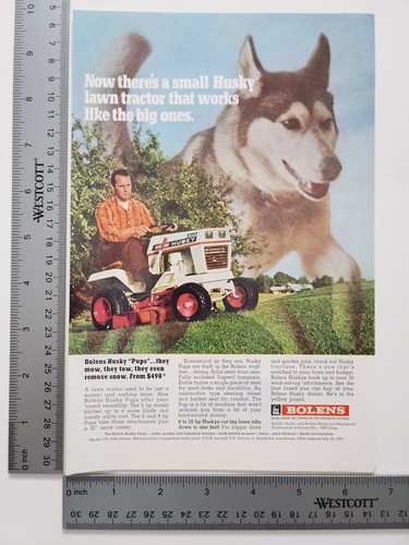 Authentic bolens husky - bolens, lawn