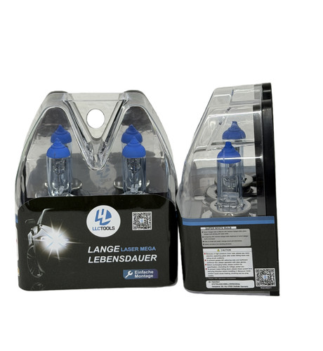 Halogen headlight bulb - h4,