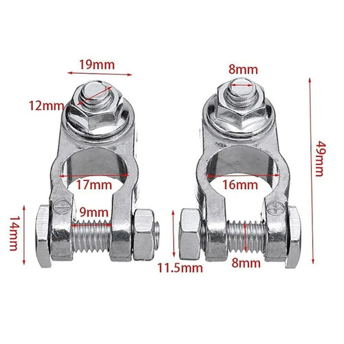 Pair car battery terminal - car,