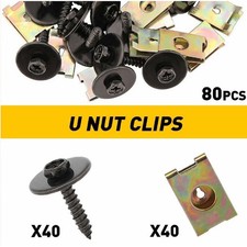 80x Car Screw Body Fender