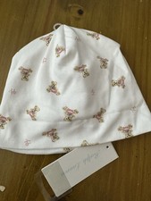 Ralph Lauren New Baby Girl Hat Beanie Teddy USA Flag With Tag Newborn Gift Pink