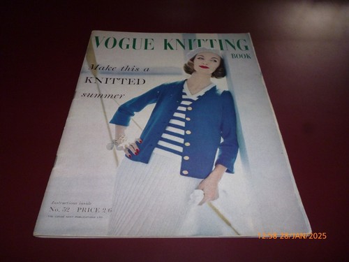 Vogue knitting book magazine - vogue, book/magazine
