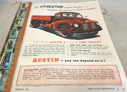 1951 austin loadstar - loadstar, truck