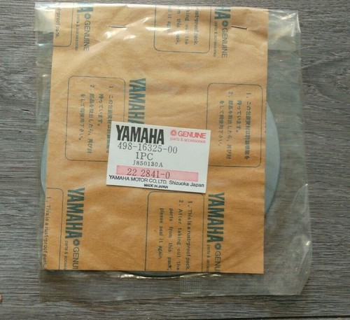 498 16325 yamaha plate - 498-16325-00,