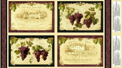 Uncorked wine fabric - uncorked,