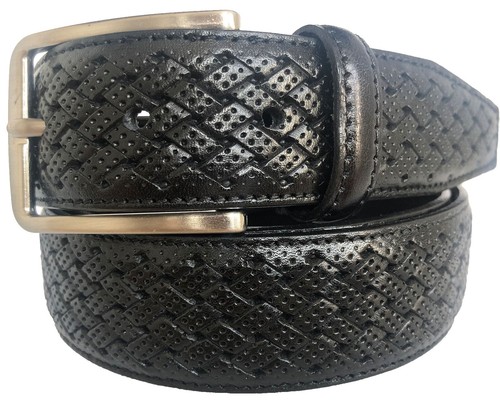 Mens italian braided embossed - mens,