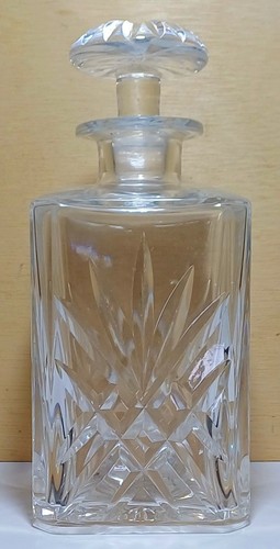 Stuart crystal square decanter - stuart,
