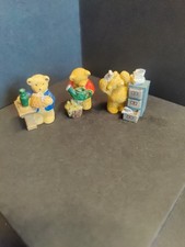Trio resin teddy bears - trio,