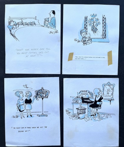 Original cartoons toni goffe - original,