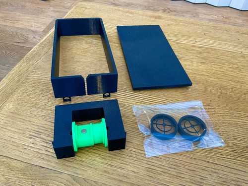 Hopper extender lid - extender, +lid+