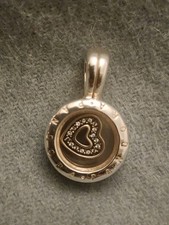 Discontinued  CZ silver Heart