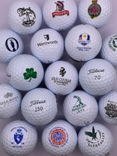 Titleist Golf Balls - Limited Edition & Famous Courses -Single Balls -Collectors