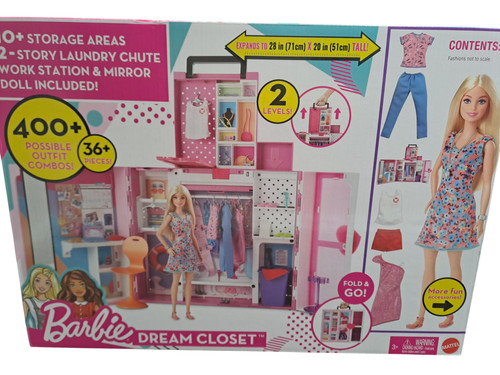 Mattel barbie dream closet - barbie,