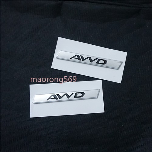Chrome silver awd plastic - silver,