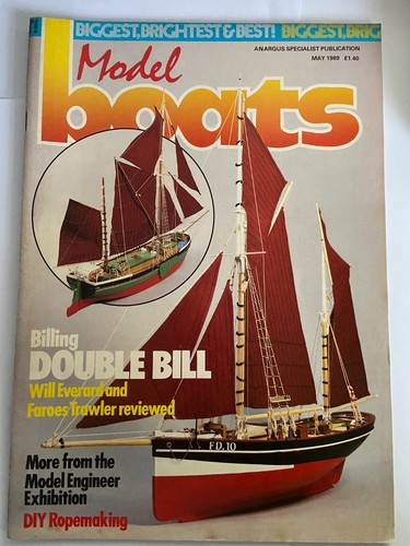 Model boats may 1989 magazine - 1989,