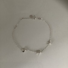 LINKS OF LONDON Sterling Silver S925 Star Moon Heart Bracelet NEW