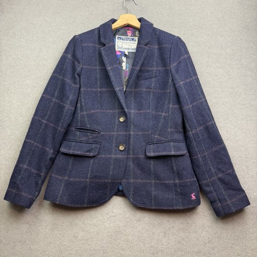 Joules tweed jacket navy - joules,