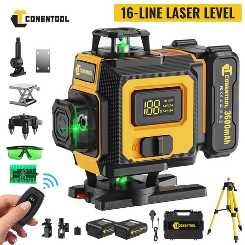 Lines green beam laser - green,