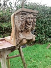 Old oak corbel - old,