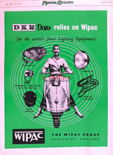 Dkr dove 1957 motor - 1957, scooter