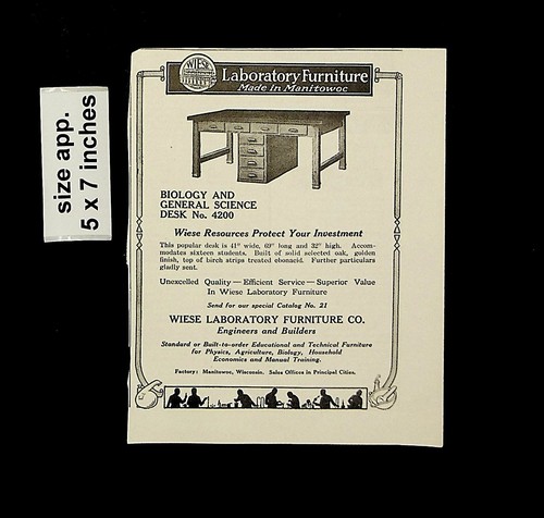 1927 wiese laboratory - wiese,