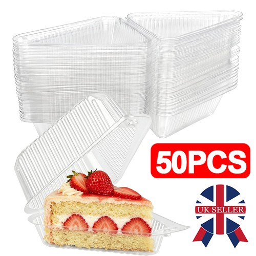 50pcs cake slice - slice, containers