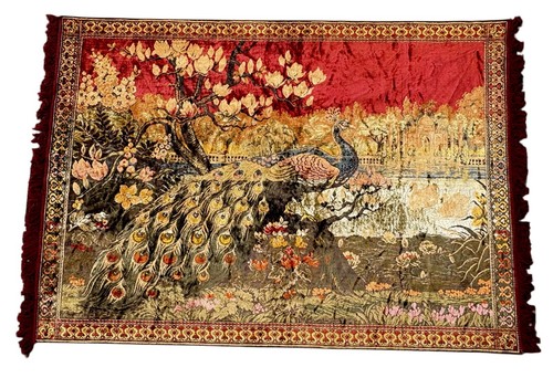 Vintage peacock wall - peacock, tapestry